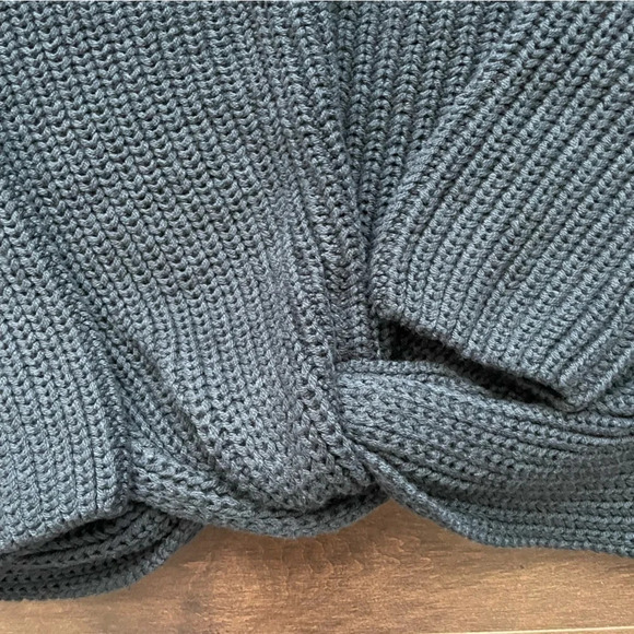 Navy Blue Name It Knot Knit Sweater Size 11-12 Year  Girl - Picture 2 of 5